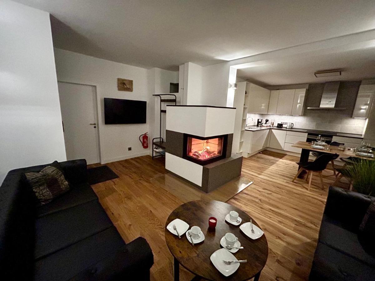 Ferienhaus Im Gruenen Mit Kamin Oranienburg Exteriör bild