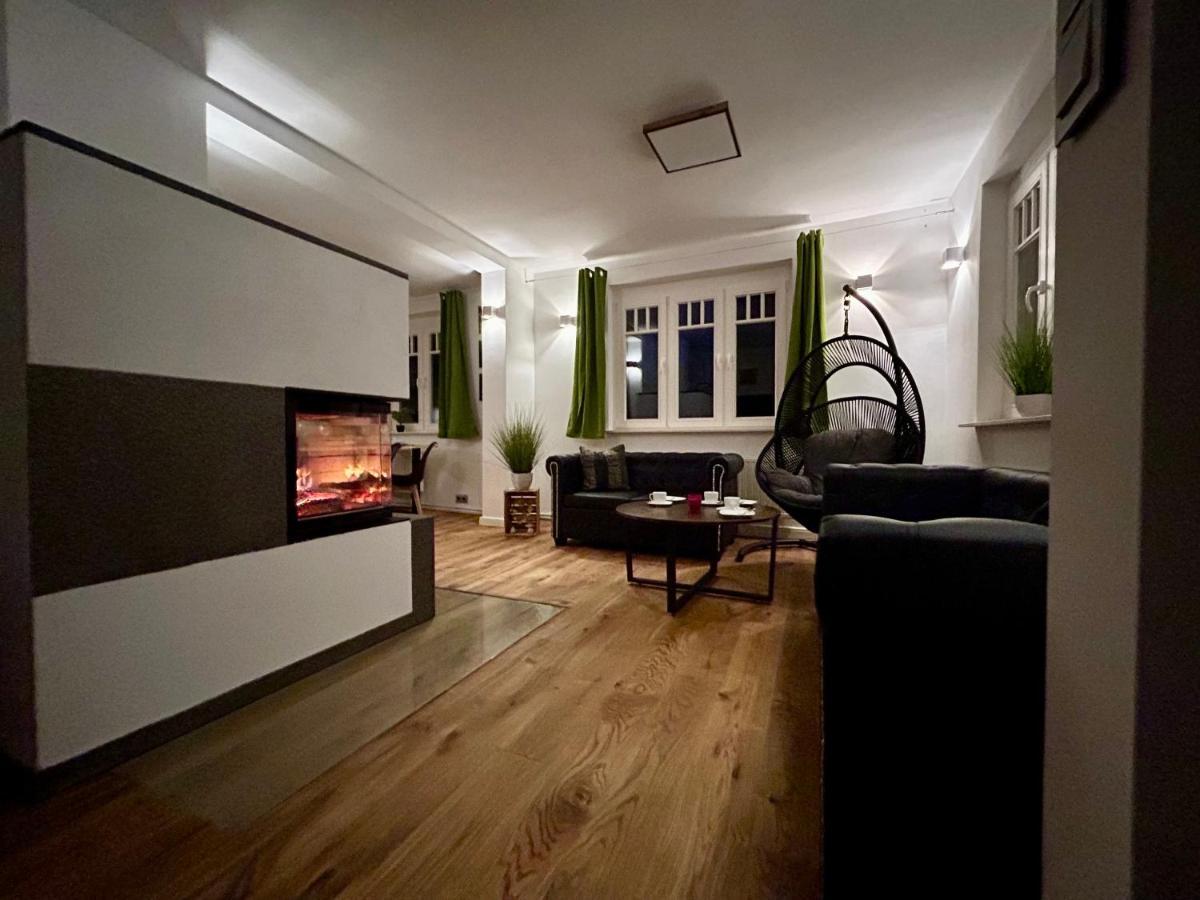 Ferienhaus Im Gruenen Mit Kamin Oranienburg Exteriör bild
