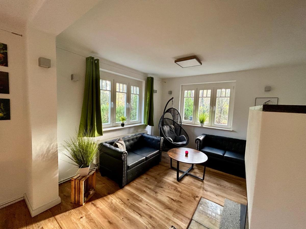 Ferienhaus Im Gruenen Mit Kamin Oranienburg Exteriör bild
