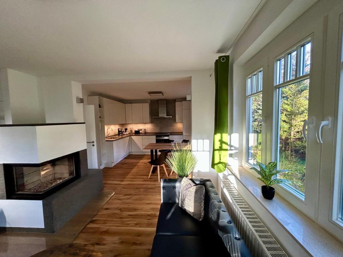 Ferienhaus Im Gruenen Mit Kamin Oranienburg Exteriör bild