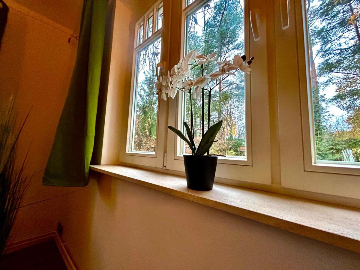 Ferienhaus Im Gruenen Mit Kamin Oranienburg Exteriör bild