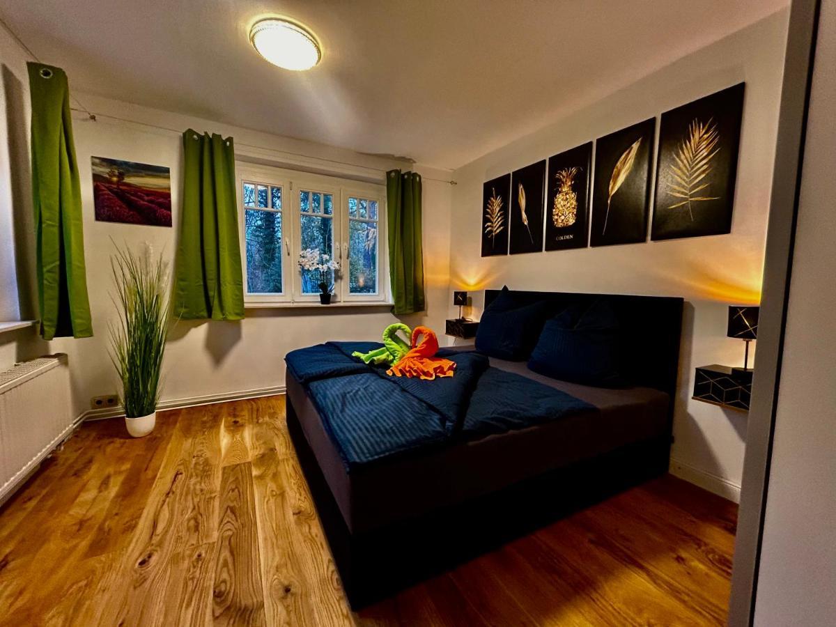 Ferienhaus Im Gruenen Mit Kamin Oranienburg Exteriör bild